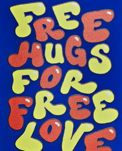 Carnet - Graphic S - Free Hugs by Paul Muller