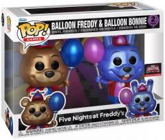 Set 2 figurine - Five Nights at Freddy's - Balloon Freddy & Bonnie