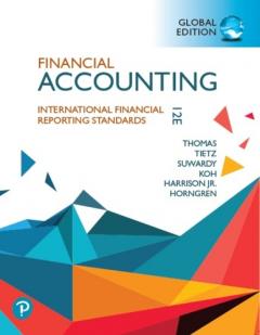FINANCIAL ACCOUNTING GLOBAL EDITION