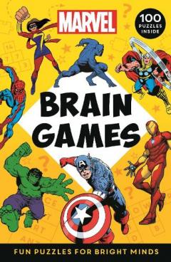 Coperta cărții Marvel Brain Games