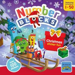 Coperta cărții Numberblocks Christmas Sticker Fun