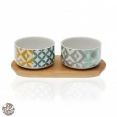 Set 2 boluri - Aqua Karlsen