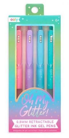 Set 4 pixuri cu sclipici - Oh My Glitter!