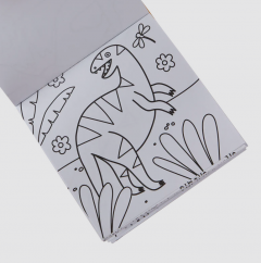 Carry along coloring book set - Dinoland
