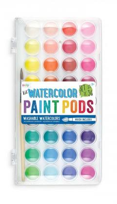 Set 36 acuarele lavabile - Lil Watercolor Paint Pods