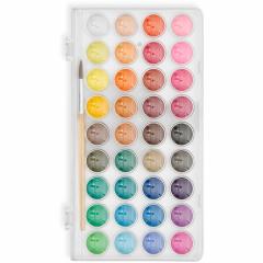 Set 36 acuarele lavabile - Lil Watercolor Paint Pods