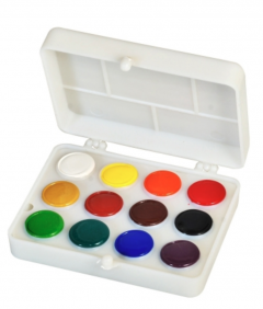 Set acuarele - Colibri - 12 culori