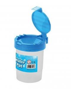 Pahar pictura - Capac Albastru