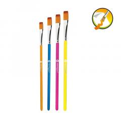 Set 4 pensule varf lat - Artist Brushes