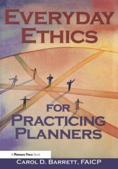 Coperta cărții Everyday Ethics for Practicing Planners