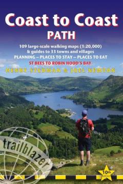 Coperta cărții Coast to Coast Path Trailblazer Walking Guide 10e