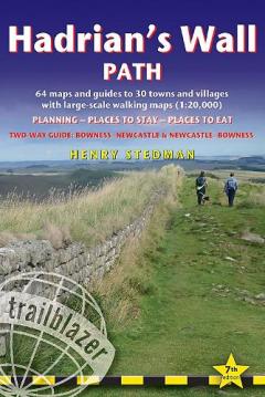 Coperta cărții Hadrian's Wall Path Trailblazer walking guide