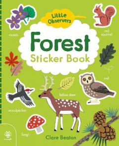 Coperta cărții Forest Sticker Book