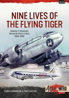 Coperta cărții Nine Lives of the Flying Tiger Volume 1