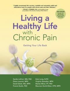 Coperta cărții Living a Healthy Life with Chronic Pain