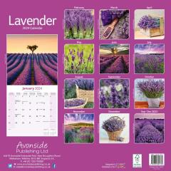 Calendar 2024 - Lavender