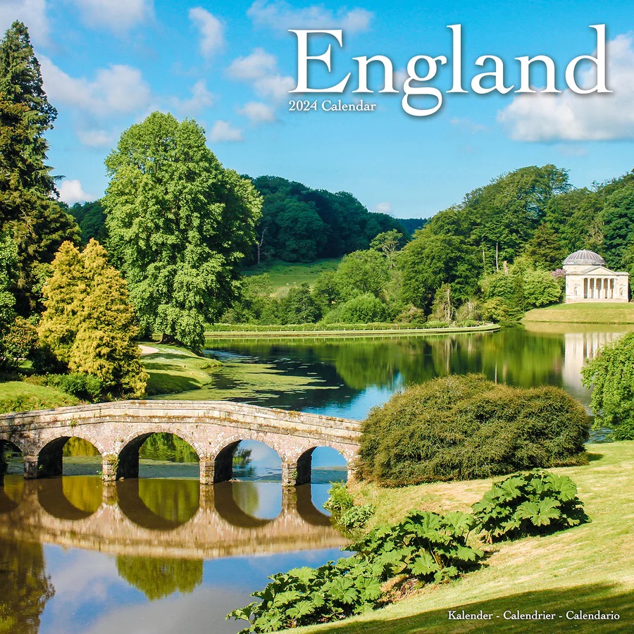 Calendar 2024 England Avonside Publishing Ltd
