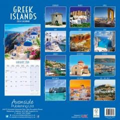 Calendar 2024 - Greek Islands