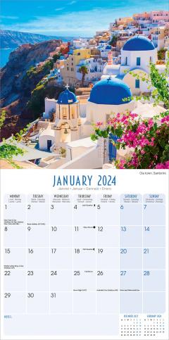 Calendar 2024 - Greek Islands