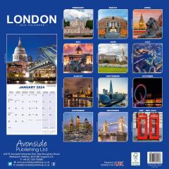 Calendar 2024 - London