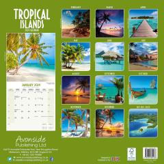 Calendar 2024 - Tropical Islands