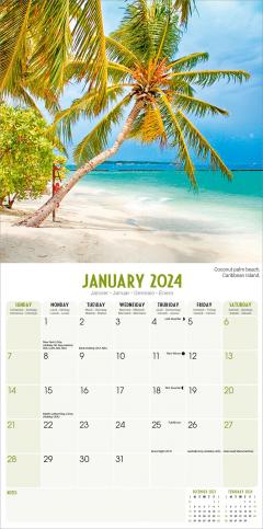 Calendar 2024 - Tropical Islands