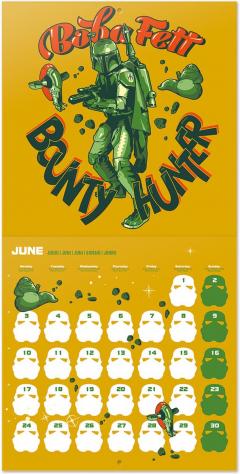 Calendar de perete 2024 - Star Wars