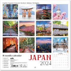 Calendar de perete 2024 - Japan