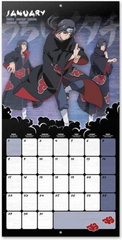 Calendar de perete 2024 - Naruto Shippuden
