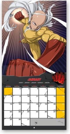 Calendar 2024 - One Punch Man