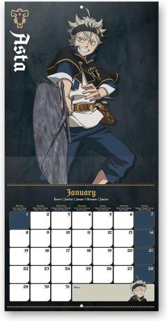 Calendar 2024 - Black Clover