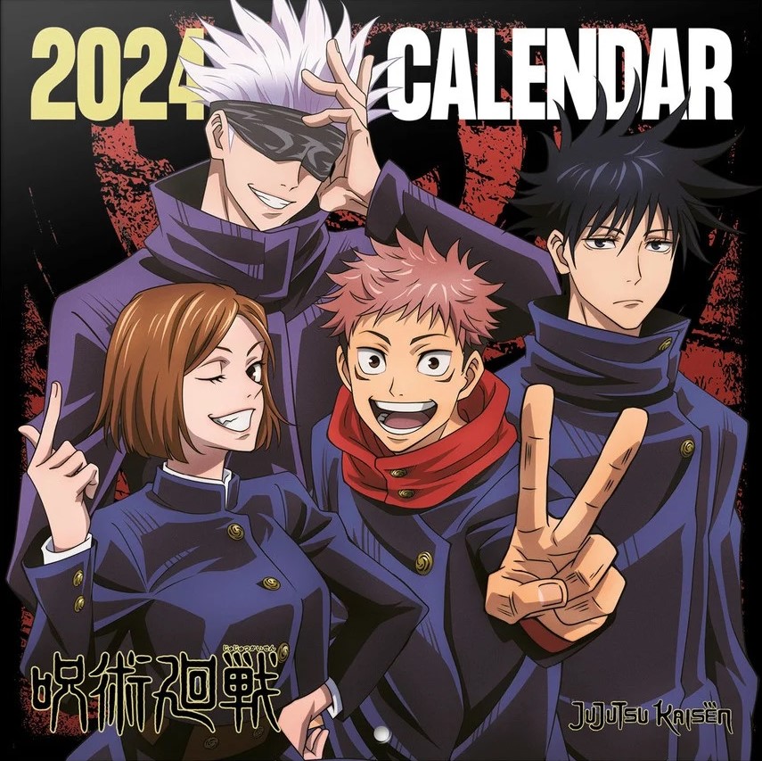 Calendar 2024 Jujutsu Kaisen Grupo Erik