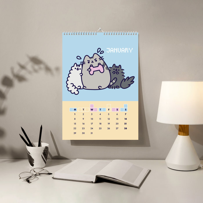 Calendar 2024 - Pusheen A3 - Grupo Erik