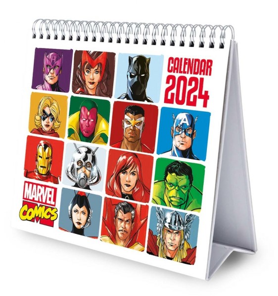 Calendar 2024 Marvel Comics Grupo Erik