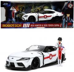 Set masinuta cu figurina  - Rick Hunter si Toyota Supra