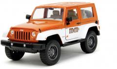 Set masinuta cu figurina - Jeep Wrangler si Orange