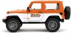 Set masinuta cu figurina - Jeep Wrangler si Orange