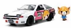 Masina metalica si figurina - Toyota Tureno 1986 si  Aggretsuko