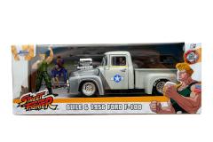 Set masinuta cu figurina  - Guile si Ford F-100 1956
