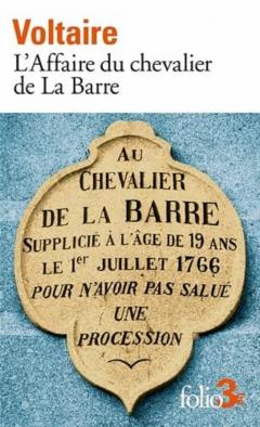 L'Affaire du chevalier de La Barre