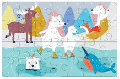 Puzzle 28 de piese - Polar