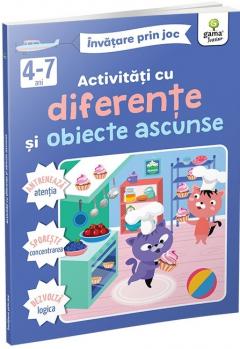 Activitati cu diferente si obiecte ascunse 