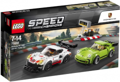 LEGO Speed Champions - Porsche 911 RSR si 911 Turbo 3.0 (75888)