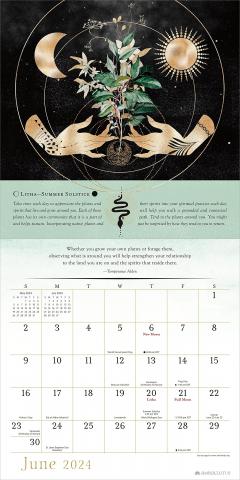 Year of the Witch 2024 Wall Calendar