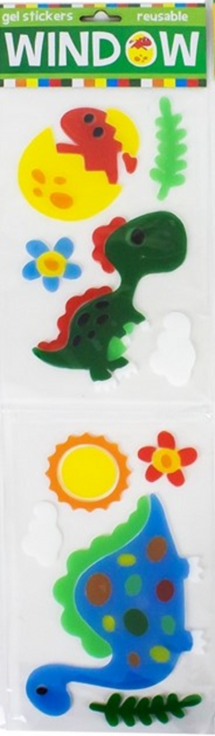 Stickere pentru fereastra din gel - Dino