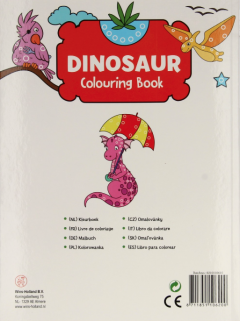 Carte de colorat -  Atelierul creativ - Dinosaur