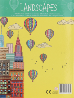 Carte de colorat pentru familie - Peisaje