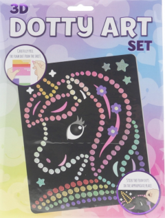 Set creativ de arta 3D - Unicorn