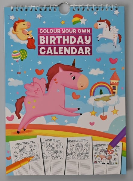 Calendarul aniversarilor - Unicorn