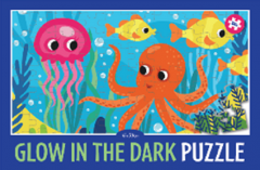 Puzzle Fosforescent - Viata marina